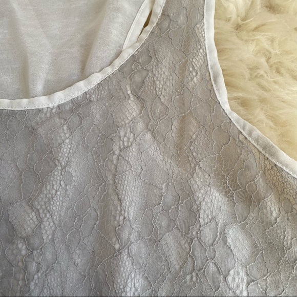 MINKPINK Layered Lace Tank Top Small - Picture 5 of 7